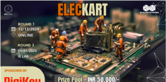 DigiKey Sponsors Eleckart Competition at Shaastra 2025 - IIT Madras Technical Festival
