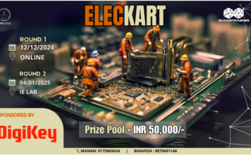 DigiKey Sponsors Eleckart Competition at Shaastra 2025 - IIT Madras Technical Festival