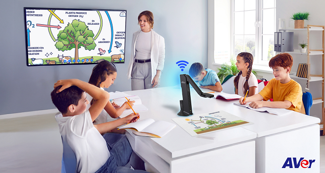 AVer Debuts M11WB Wireless Visualizer with an Array of Innovative AI Features M11WB Wireless Visualizer