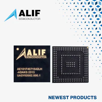 Alif Semiconductor Ensemble Microcontrollers and Fusion Processors