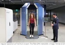 Frankfurt Becomes First Airport to Use Rohde & Schwarz Walk-Through Scanners for Passenger Security Frankfurt airport use walk-through scanners from Rohde & Schwarz