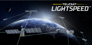 Lightspeed Satellites in Orbit wLogo Wide Box