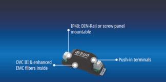 RAC20NE-K/277/EPID 20W DIN-Rail AC/DC