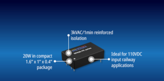20W Miniature DC/DC Converter