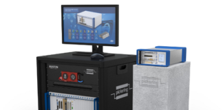 EV BMS test rig demo from Pickering Interfaces