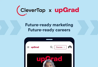 CleverTap partners with upGrad to build a Deep Learning Track to upskill Marketers with Hands-On AI & Analytics Training CleverTap and upGrad partnership