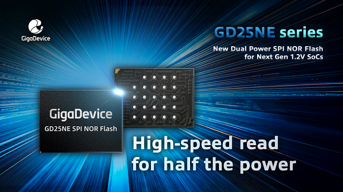 Dual-Power SPI NOR Flash