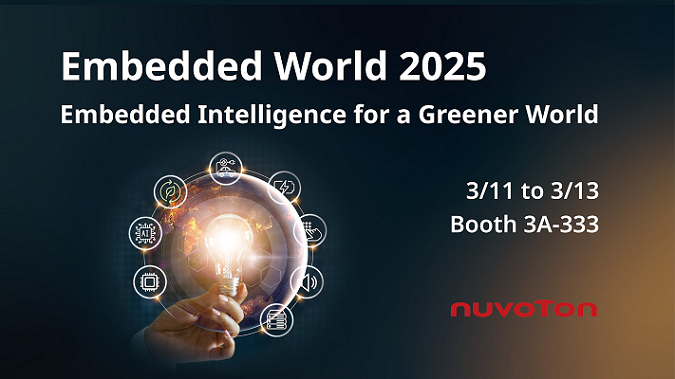 Nuvoton at Embedded World 2025