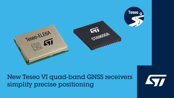 Teseo VI GNSS Receiver for Precise Positioning in Automotive