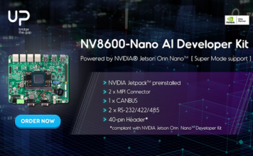 The NV8600-Nano AI Developer Kit Combines an Expanded Carrier Board Design with Preinstalled AI Optimization Software Package NV8600-Nano AI Developer Kit