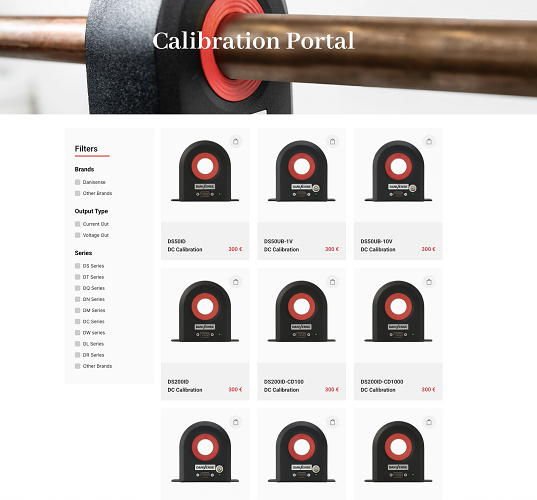 Danisense Online Calibartion Portal