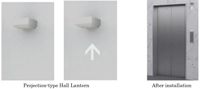 Projection-type Hall Lantern