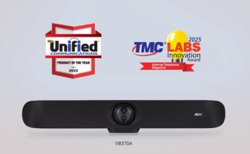 AVer VB370A Wins Two 2025 TMC Awards