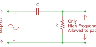 Passive High-Pass Filter