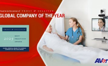 AVer Receives Award for Excellence in Medical-Grade PTZ Cameras
