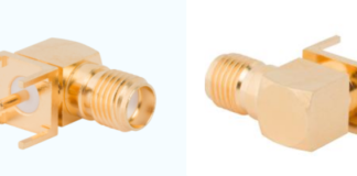 SMA RIGHT‑ANGLE PCB JACK