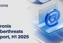 Acronis Cyberthreats Report H1 2025