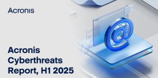 Acronis Cyberthreats Report H1 2025