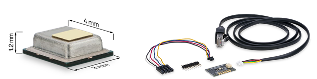 STCC4 CO₂ sensor and SEK-STCC4 Evaluation Kit