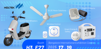 Holtek Semiconductor at Electronica India 2025