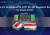 RS-422 and RS-485 X2-Series Expansion Board