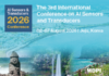 Join the Future of Sensing: AIS 2026 Opens Call for Research, Innovation, and Collaboration 3rd International Conference on AI Sensors and Transducers (AIS 2026)