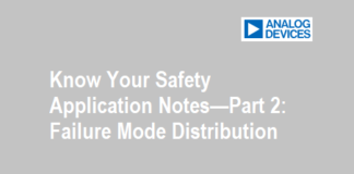 Know Your Safety Application Notes—Part 2: Failure Mode Distribution Failure Mode Distribution