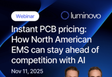 Luminovo Instant PCB Pricing Webinar