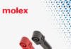 Now at Mouser: Molex SideWize Connectors for High-Voltage Connections in Space-Constrained Applications SideWize connectors