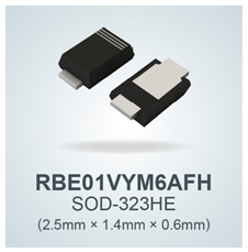 RBE01VYM6AFH Schottky Barrier Diode Schottky Barrier Diode