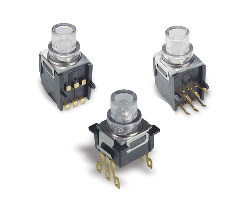 Reflow-Compatible Illuminated Tactile Switch