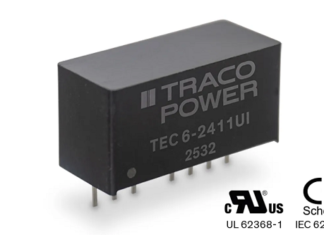 TEC 6UI Series – New 6 Watt DC/DC Converter with Ultra-Wide Input Range TEC 6UI Series