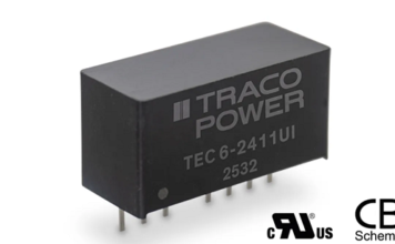 TEC 6UI Series – New 6 Watt DC/DC Converter with Ultra-Wide Input Range TEC 6UI Series