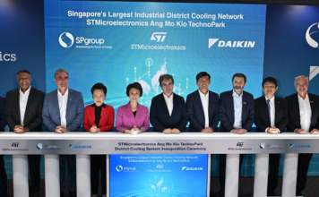 Update: Singapore’s largest industrial district cooling system, Now operational at ST’s AMK TechnoPark district cooling system