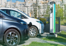 EV charging station factory