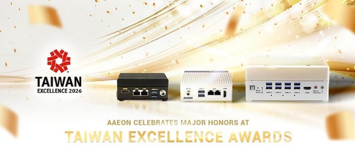 AAEON Wins Taiwan Excellence Awards AAEON