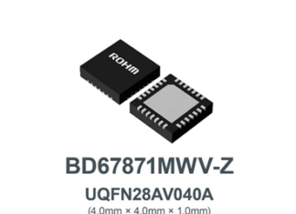 ROHM’s Three-Phase Brushless DC Motor Gate Driver Achieving FET Heat Reduction while Suppressing EMI BD67871MWV-Z 3-phase BLDC motor gate driver