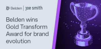 Belden wins Gold Transform Award for brand evolution Belden