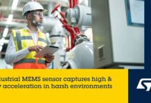 STMicroelectronics empowers data-hungry industrial transformation with unique dual-range motion sensor ISM6GH256X