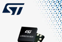 STMicroelectronics’ LSM6DSV80X 6-Axis IMU, Now at Mouser LSM6DSV80X