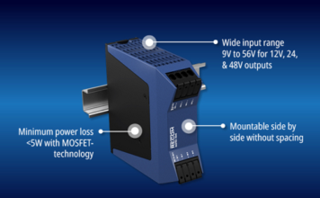 DIN rail redundancy module