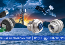 Rugged connectors for optimal data communication & power supply in outdoor applications Rugged connectors
