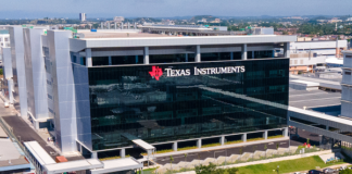 Texas Instruments opens its second assembly and test factory in Melaka, Malaysia Texas Instruments