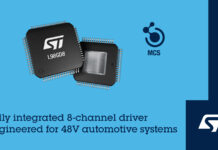 STMicroelectronics drives efficiency in 48V mild-hybrid vehicles with adaptable 8-channel gate driver 8-channel gate driver