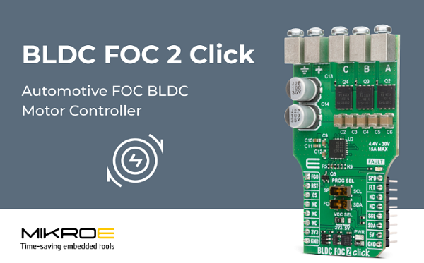 BLDC FOC 2 Click BLDC FOC 2 Click