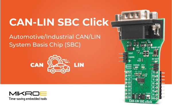 CAN-LIN SBC Click CAN-LIN SBC Click