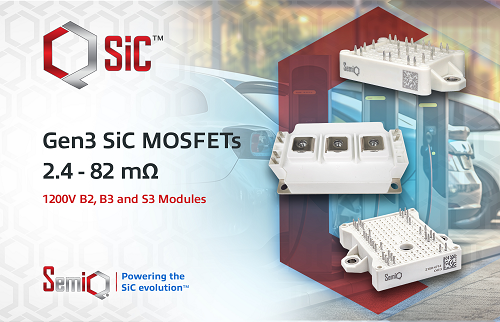 Gen3 1200 V S3 Modules SiC Modules