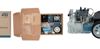 STEVAL-ROBKIT1: A 1st robotics eval kit for some, but a stepping stone to embedded systems for many STEVAL-ROBKIT1