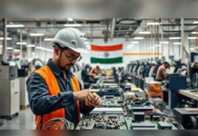 How big is the electronics industry in India and how India Is Quietly Building a Tech Future? electronics industry in India
