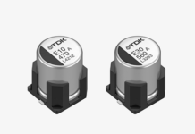 TDK introduces vibration-resistant hybrid polymer electrolytic capacitors for automotive and industrial applications electrolytic capacitors